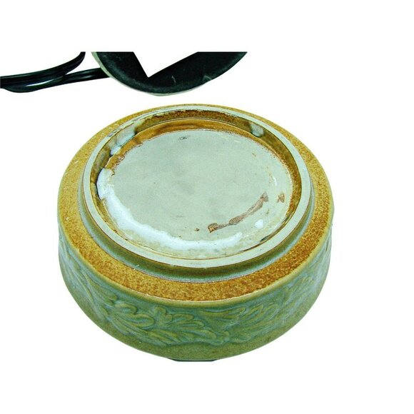 Deco Ceramic Electric Scented Wax Candle Warmer Beige Decorative Aromatherapy - Picture 6 of 9